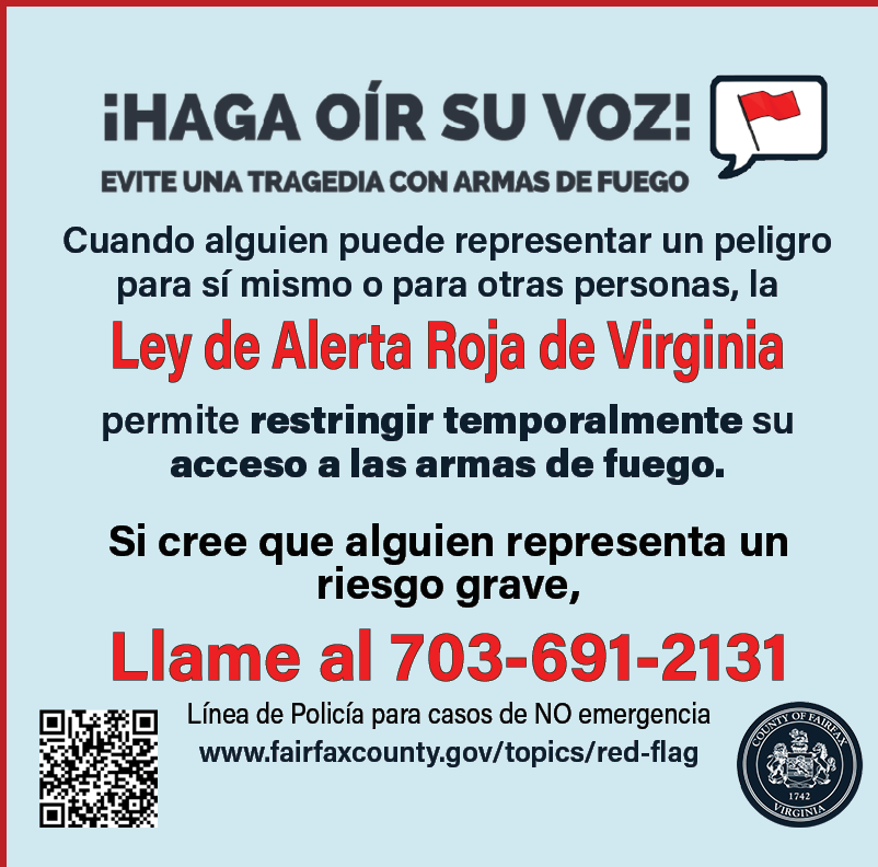 Campaña Speak Up en autobuses Fairfax Connector