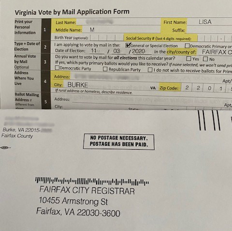An example of the inaccurate, potentially misleading mailing from the Center for Voting Infomration.