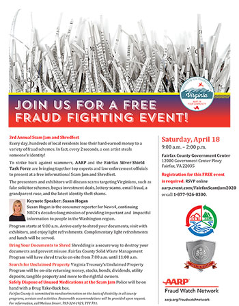 3rd Annual Scam Jam Teaches Residents To Fight Fraud Public Affairs