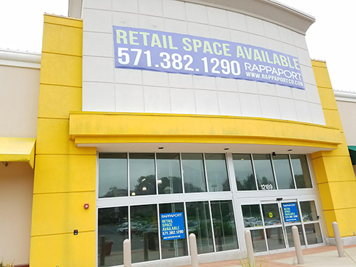 An empty big box, retail store.