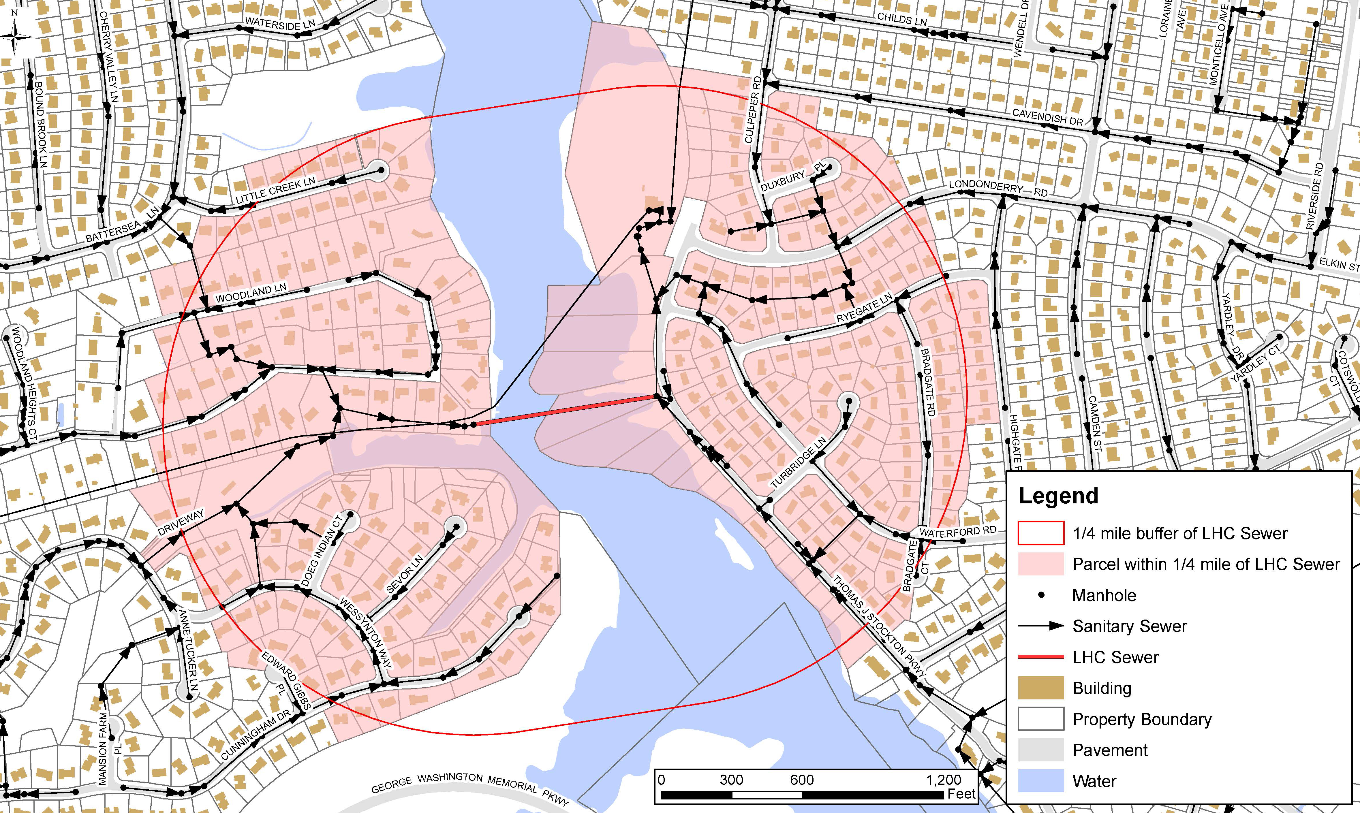 Map of proect area