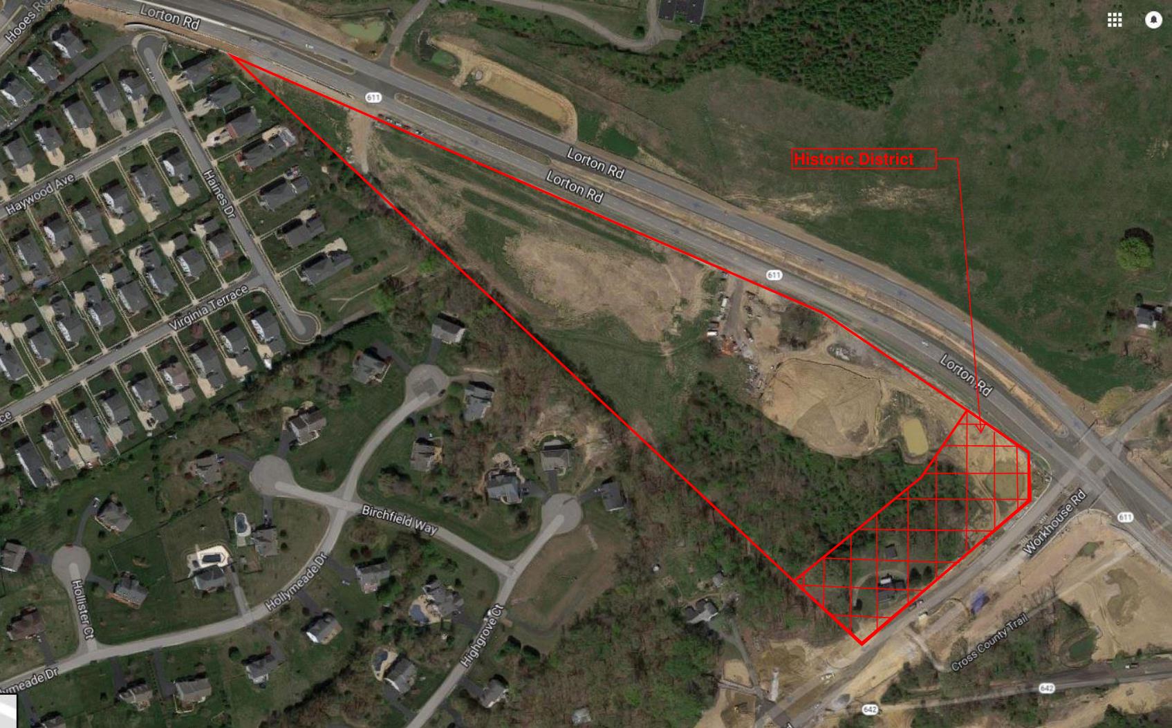 South County Police Station and Animal Shelter site map