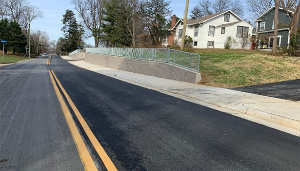 Great Falls Street Side Walk project