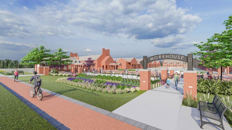 Workhouse campus rendering