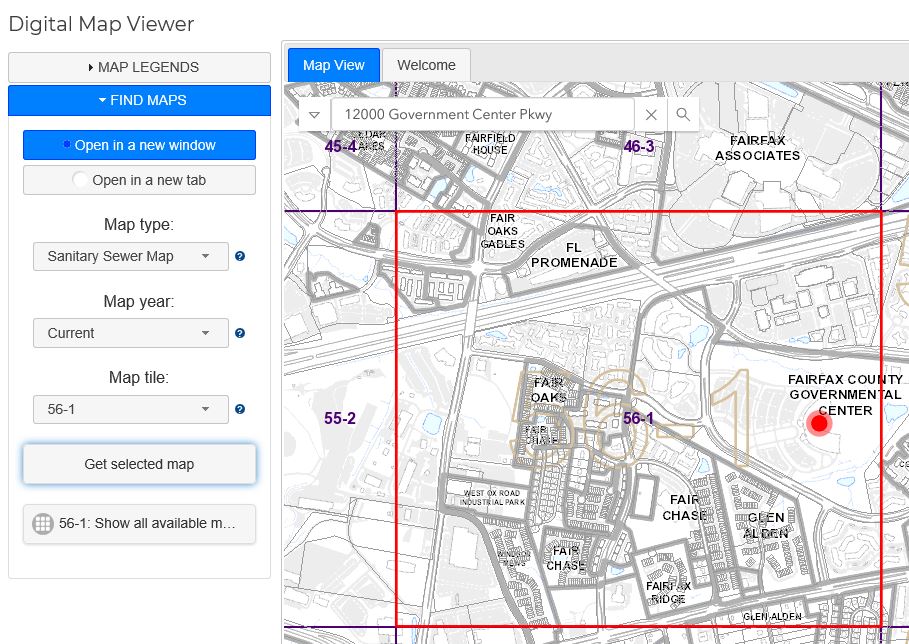 Digital Map Viewer