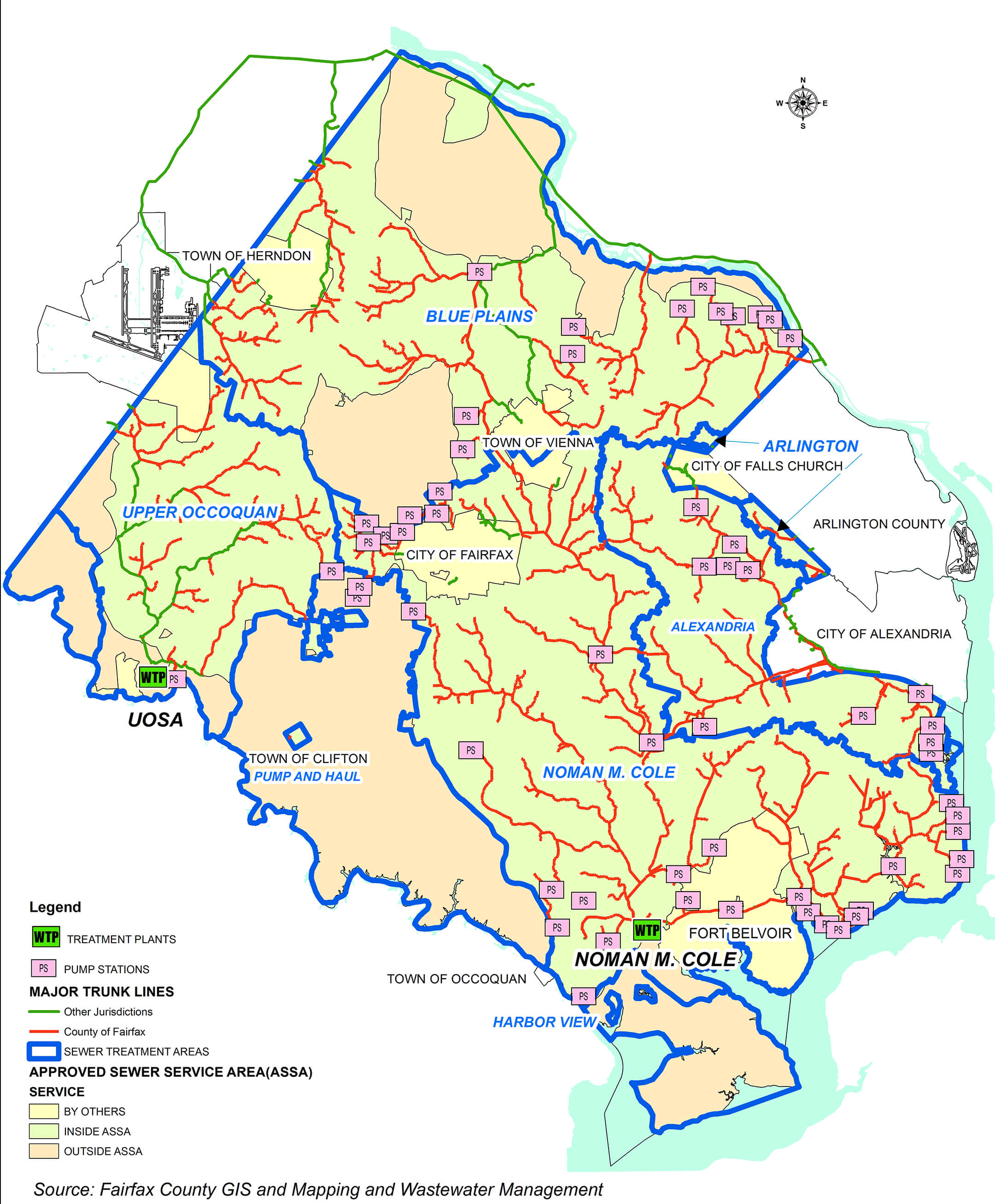 City Of Fairfax Gis Wastewater Maps And Publications | Public Works And Environmental Services