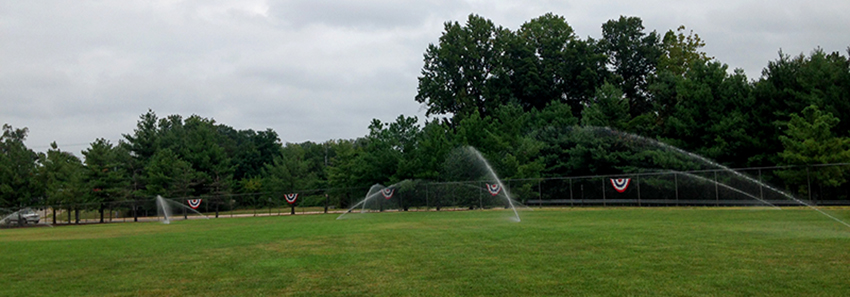little league field sprinklers