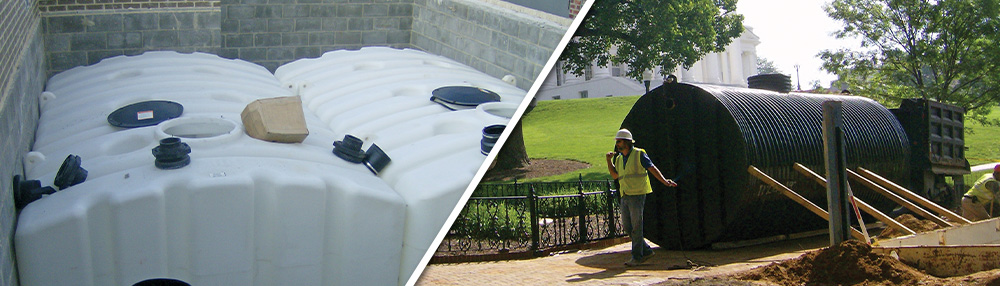 Rainwater Harvesting underground types