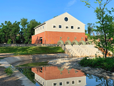 The Huntington Levee Pump House