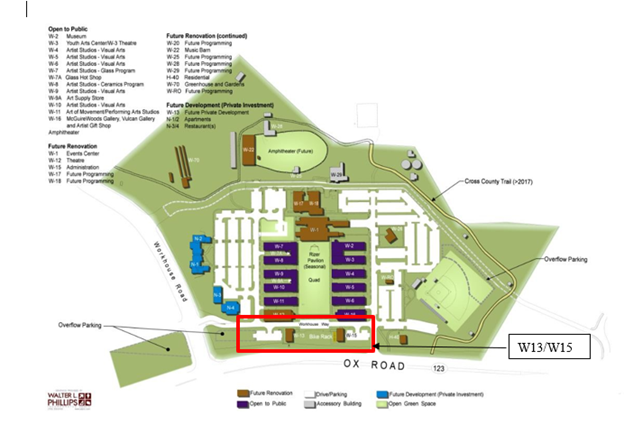 Workhouse Campus Map