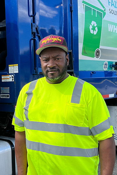DPWES Driver Warren Brown