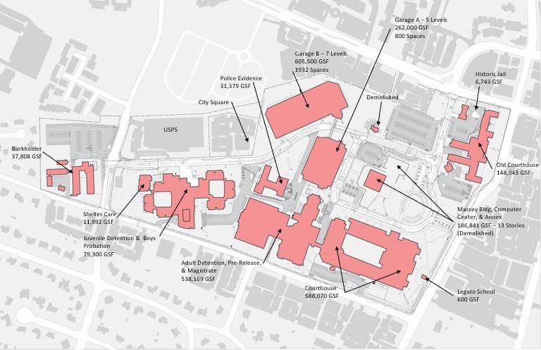 map - Judicial Complex