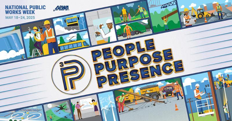 national public works week banner 2025
