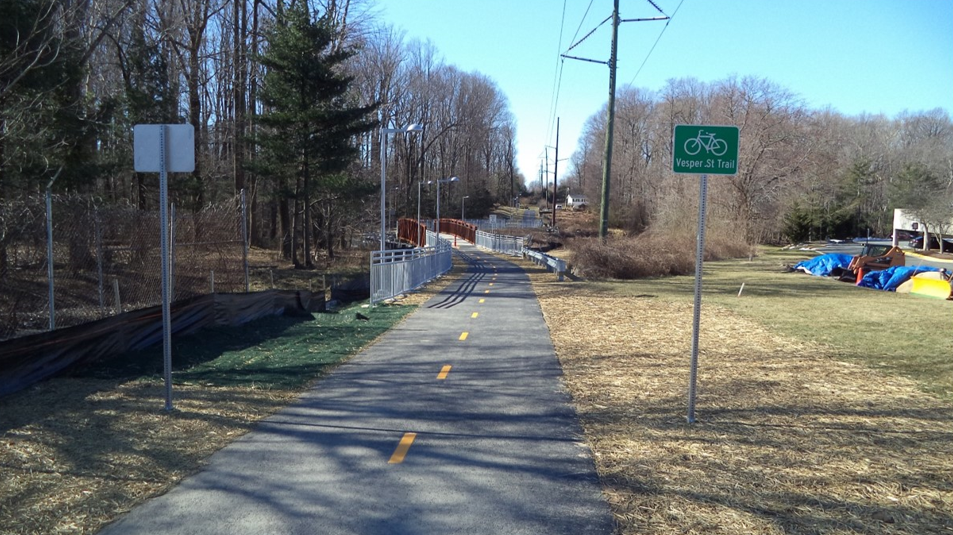 Vesper Street Shared Used path