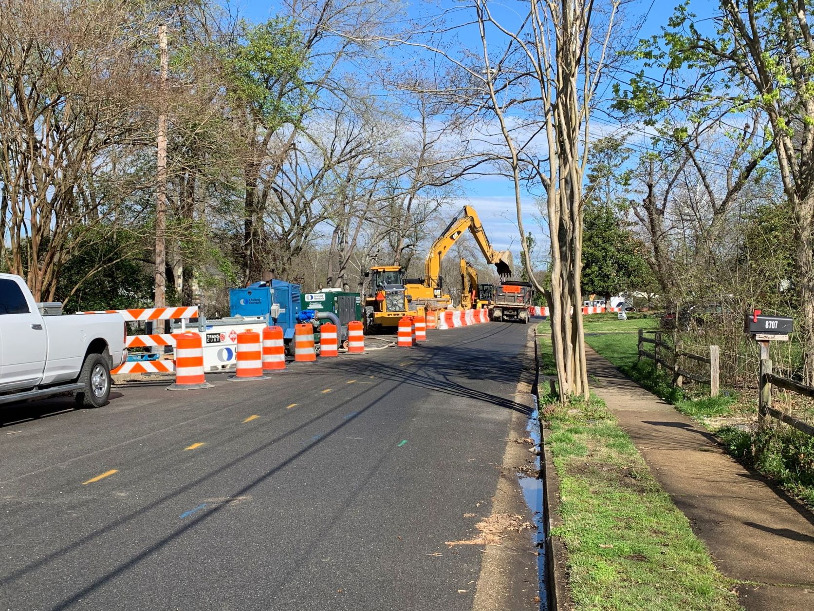 photo: Little-Hunting-Creek-Sewer-Installation-Stockton-Pkwy