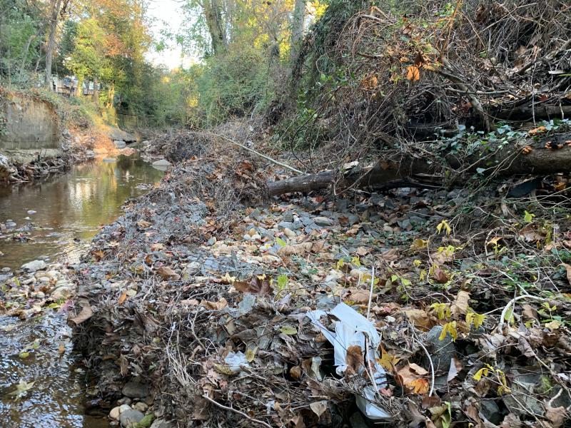 Pike Branch at Wilton Road Stream Stabilization