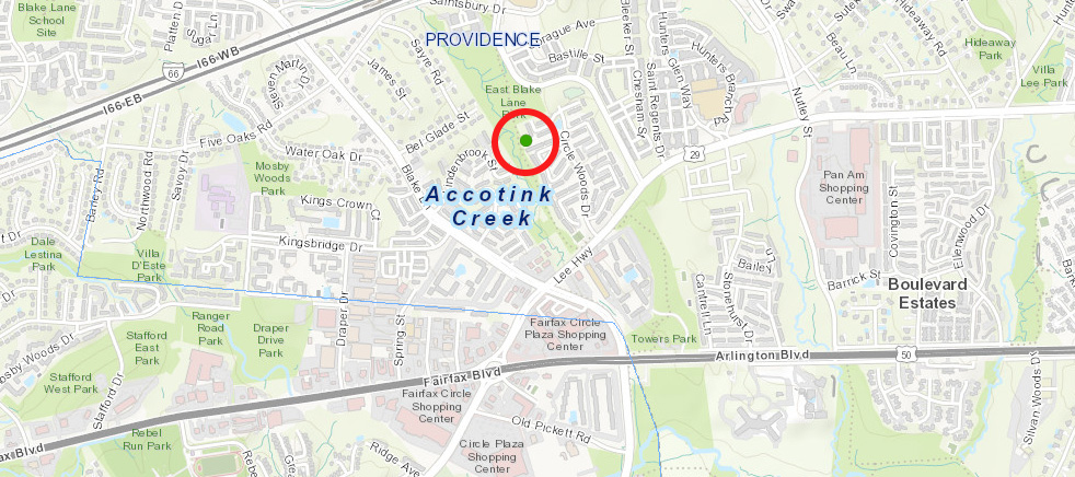 Circle Woods project is near East Blake Lane Park
