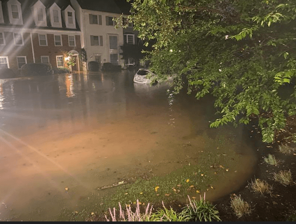 Flooding at Kings Manor