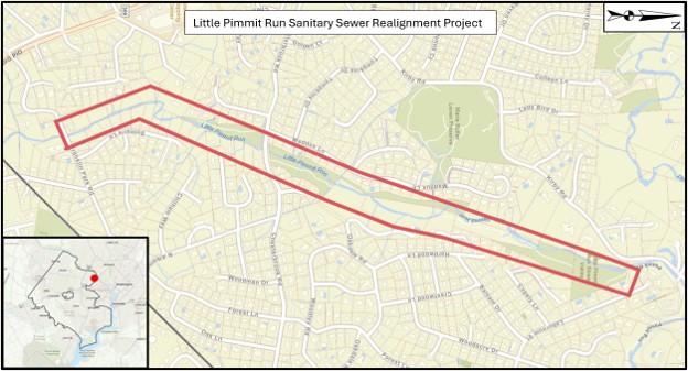 Little Pimmit Run Sanitary Sewer Realignment
