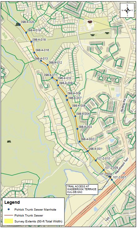 Map: Pohick Rehab project