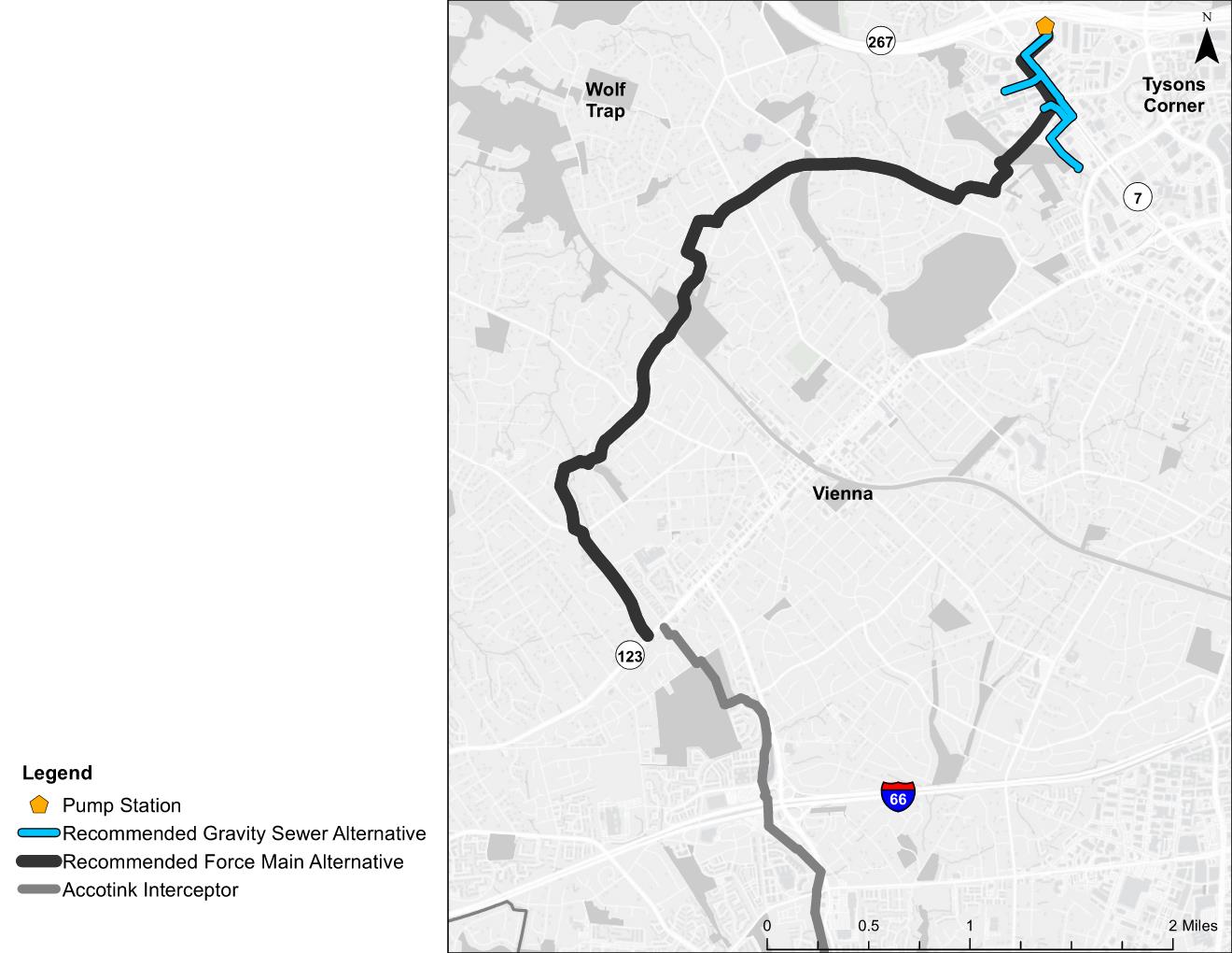 map - tysons west wastewater system enhancements