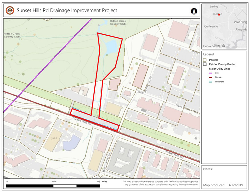 Sunset Hills Rd Drainage Improvement Project