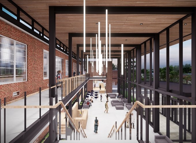 VMDO Architects Rendering of new Welcome Center