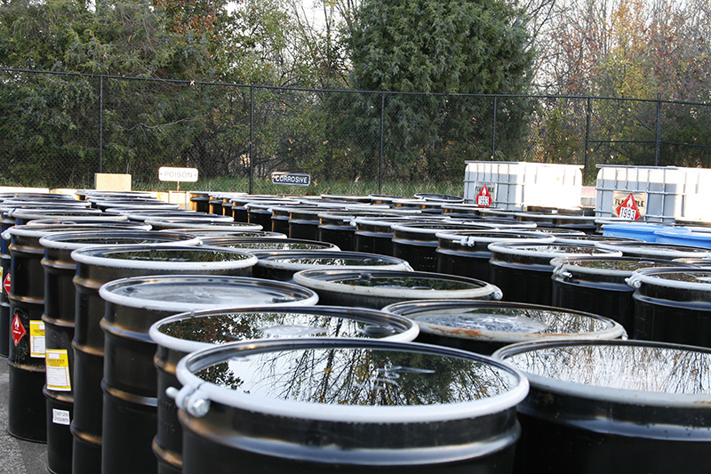 Household Hazardous Waste Drums