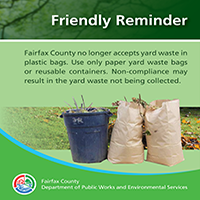 Yard Waste Notification 2021 Evergreen