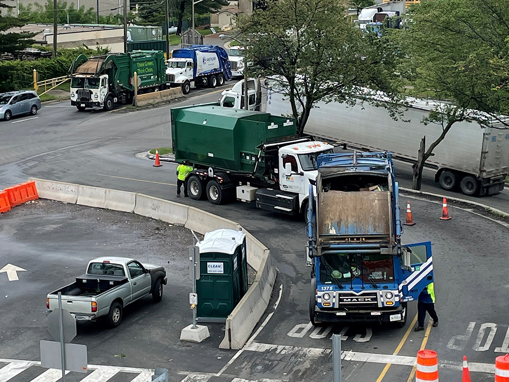 collection trucks