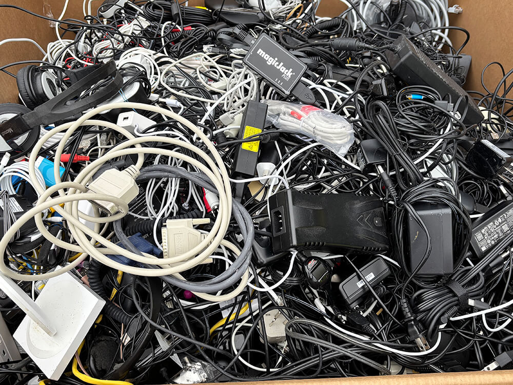 E-waste collected at Fairfax Recycles Day