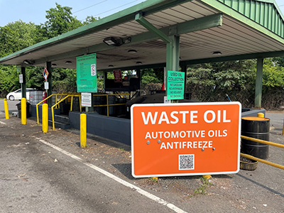 motor and cooking oil