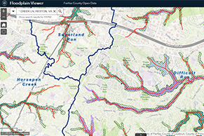 Floodplain Viewer GIS application