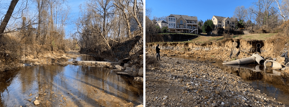 Little Pimmit Run at Chesterbrook Road Stream Restoration and Sanitary  Sewer Realignment