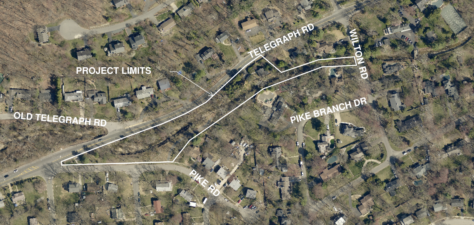 Map - Pike Branch project