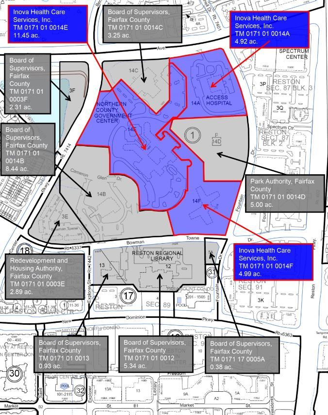 map of existing conditions