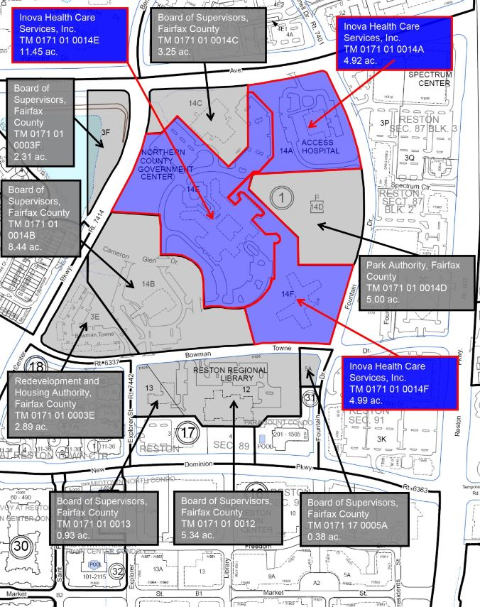 reston town center map Reston Town Center North Rtcn Public Works And Environmental