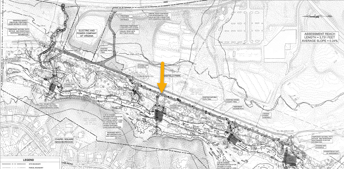Accotink Creek @ Wakefield Park Stream Restoration