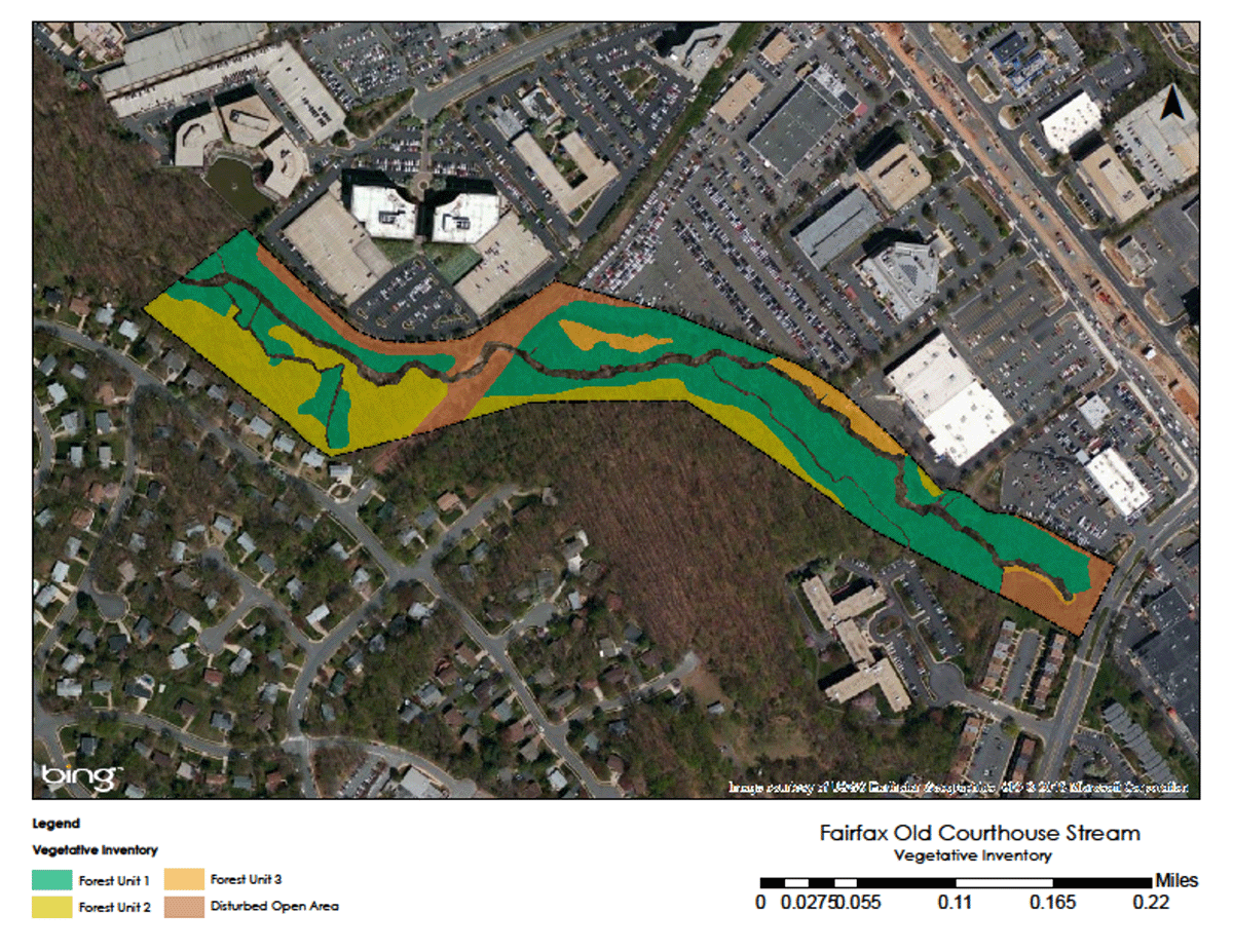 Map showing Fair and poor quality areas vs. good quality areas.