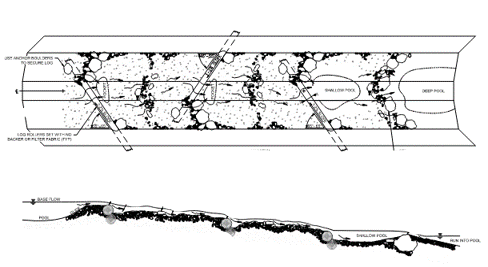 diagram of in-stream structures
