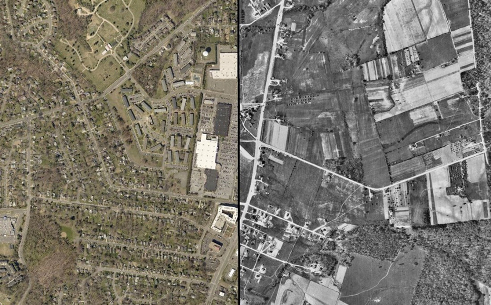 Land uses in Fairfax have traditionally been agricultural but are now urban and suburban.