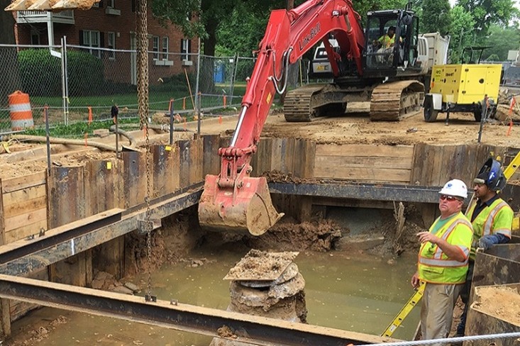 Picture 2 - Sanitary Sewer Construction