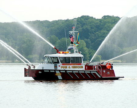 Fire boat image