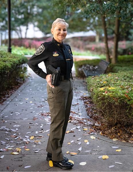 Sheriff Stacey Kincaid announces the new Fairfax County Sheriff's Department uniform, Nov. 17, 22025.