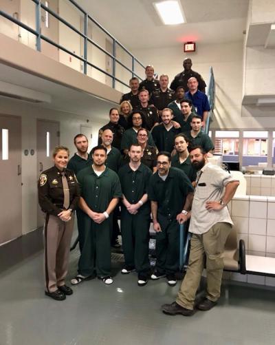 Sheriff Kincaid, staff and inmates