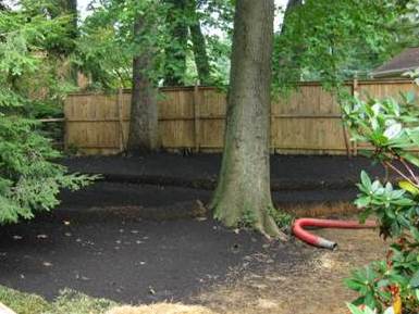 Lower intensity method: Spreading a compost blanket