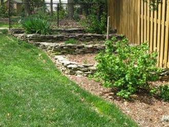 Stone terraces