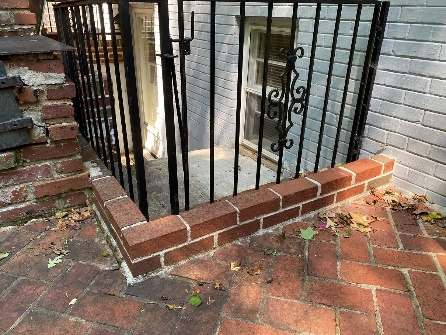 external stairs curb