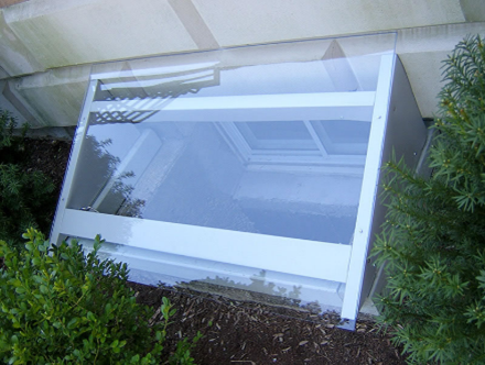 Basement window protector