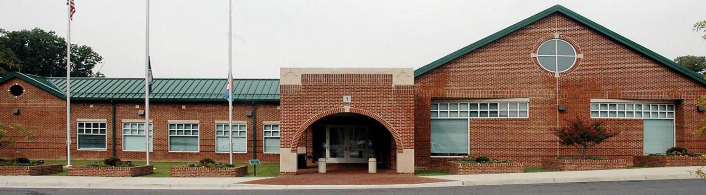 Picture of the Front Entrance side of the Sully Governmental Center